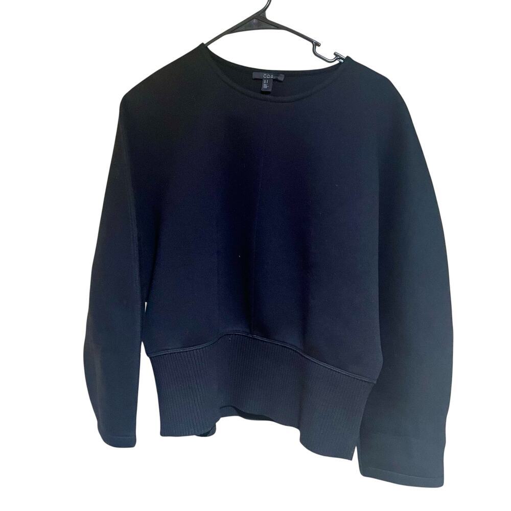 cos scuba knit sweatshirt